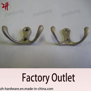 Zinc Alloy Beautiful Design Double Clothes Hanger Cat Hooks (ZH-2020)