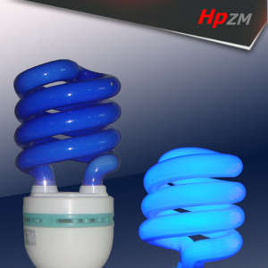 Half Spiral E27 blue-Tube Light Energy Saving Lamp
