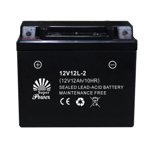 Sealed Maintenance Free Motorcycle Battery 12V12L-2 with CE UL Certificate