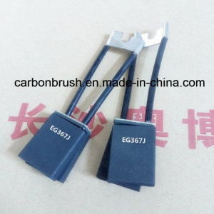 Manufacturing Graphite Carbon Brush Eg367j for Motor